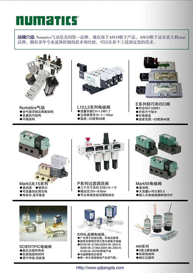NUMATICS电磁阀