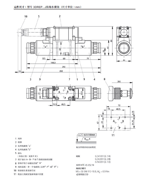力士乐 Rexroth                     R900954427 3DREPE6C-2X 25EG24K31 A1M